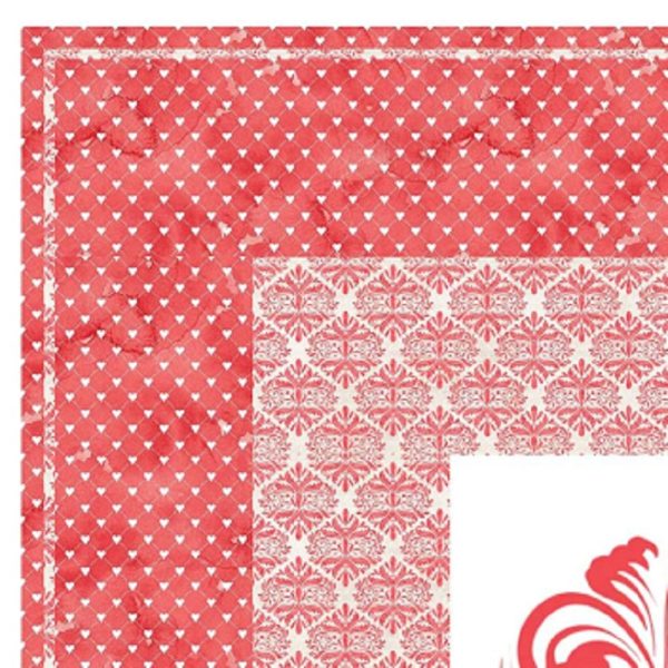 Romantic Bouquets Heart Wall Hanging 42  x 42  Hot on Sale - Image 3