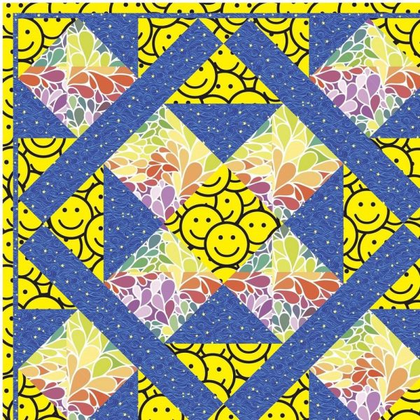 Miles of Smiles Quilt Kit - 72  x 96  Cheap - Image 3