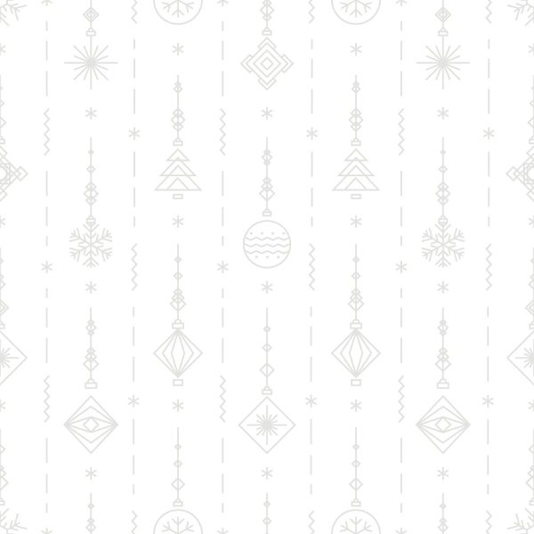 Christmas Symbols Tone on Tone Fabric Online now - Image 2