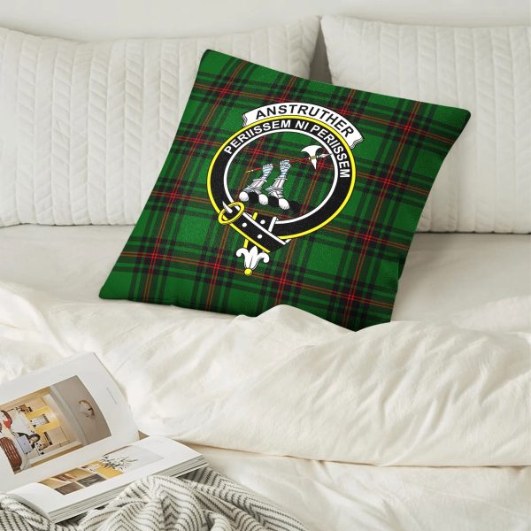 Anstruther Tartan Crest Pillow Cover on Sale - Image 2