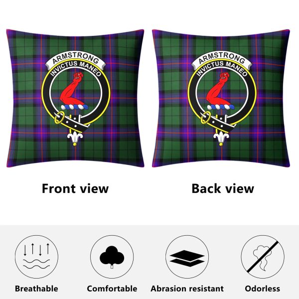 Armstrong Modern Tartan Crest Pillow Cover Fashion - Image 4