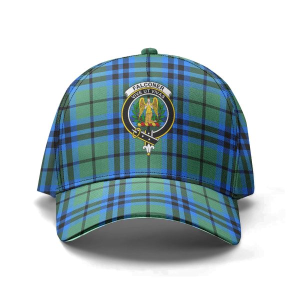 Falconer Tartan Crest Classic Cap Hot on Sale