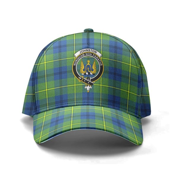 Johnston Ancient Tartan Crest Classic Cap Online Sale