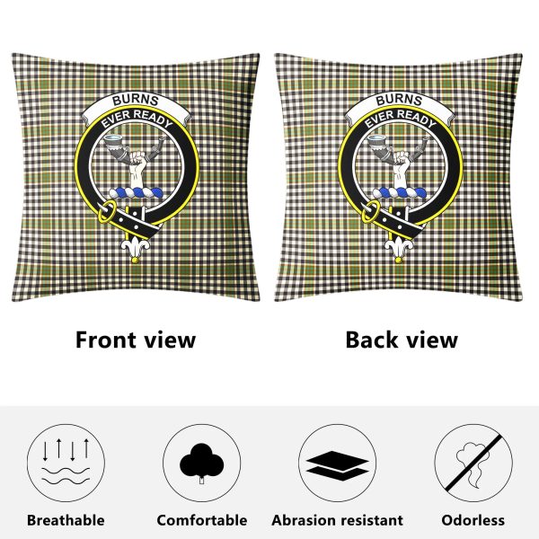 Burns Check Tartan Crest Pillow Cover For Discount - Image 4
