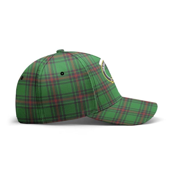Logie Tartan Crest Classic Cap Fashion - Image 4