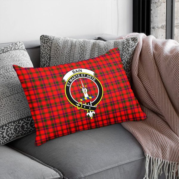 Bain Tartan Crest Pillow Cover Discount - Image 5