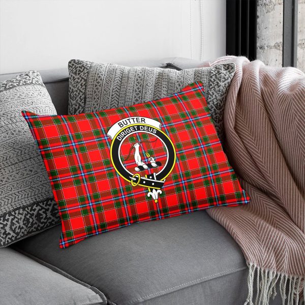 Butter Tartan Crest Pillow Cover Online Sale - Image 5