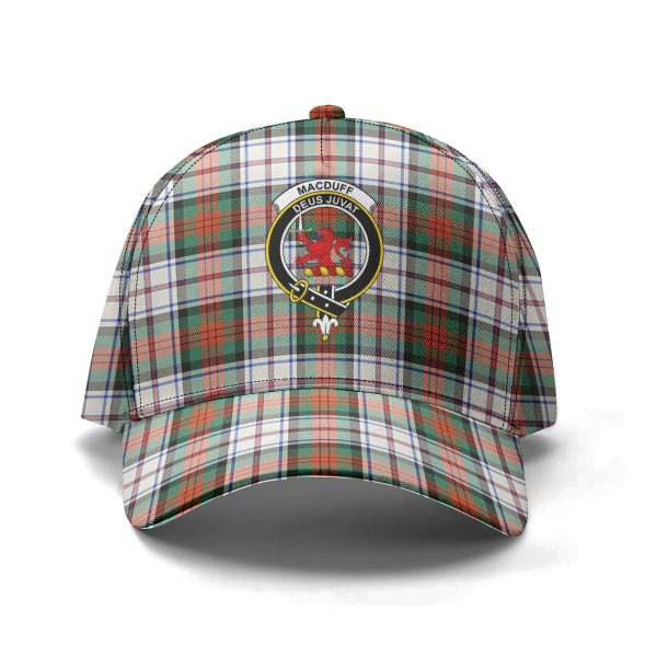 MacDuff Dress Ancient Tartan Crest Classic Cap Cheap