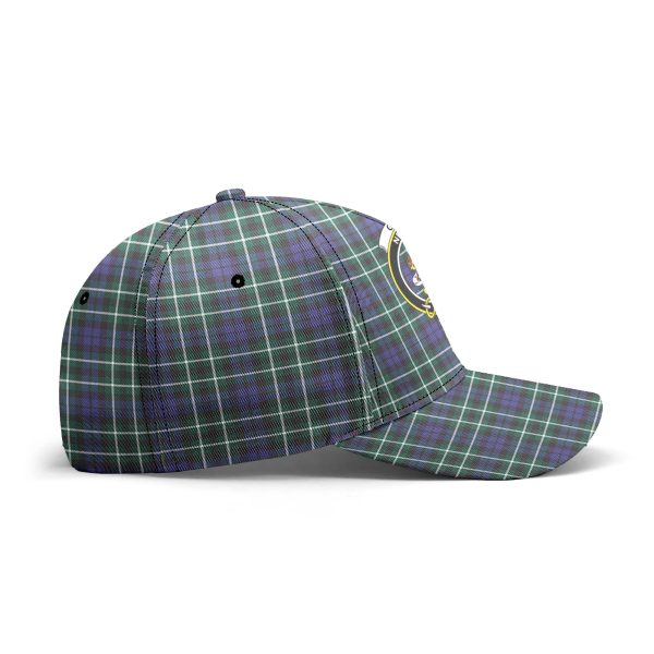 Graham of Montrose Modern Tartan Crest Classic Cap Online now - Image 4