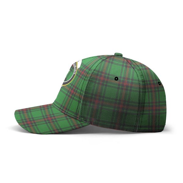 Logie Tartan Crest Classic Cap Fashion - Image 3