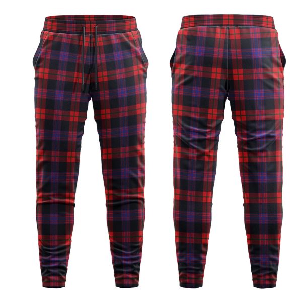 Broun Modern Tartan Sweatpants Online now