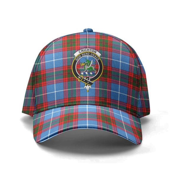 Crichton Tartan Crest Classic Cap Online Sale