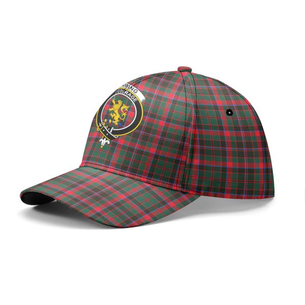 Cumming Hunting Modern Tartan Crest Classic Cap For Discount - Image 2