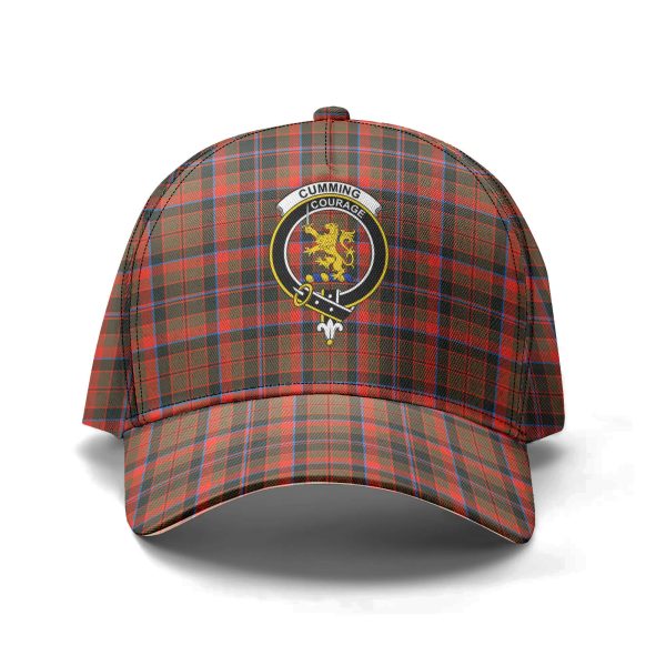 Cumming Hunting Weathered Tartan Crest Classic Cap For Sale